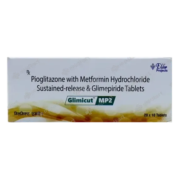 glimicut mp2 tablet 10's